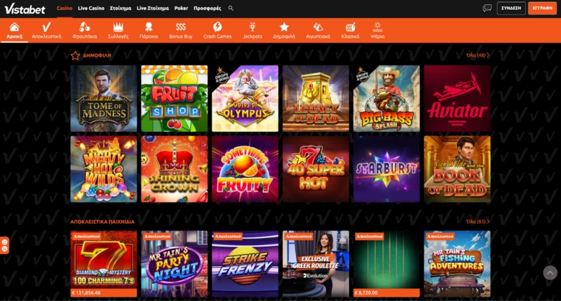 Vistabet Games Vistabet Games